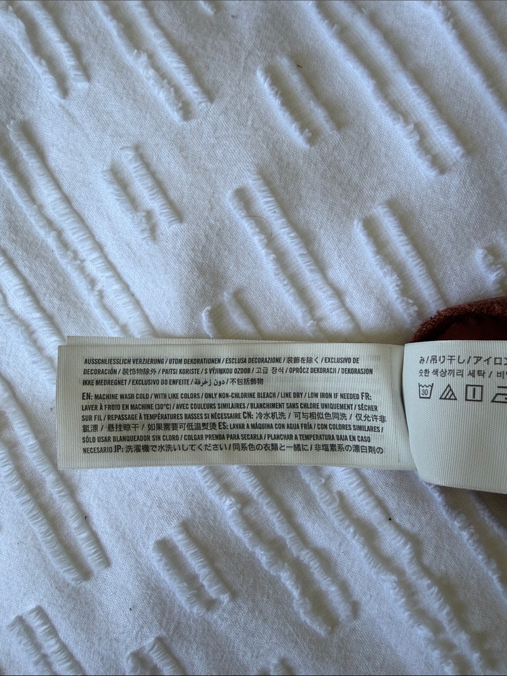 Abercrombie & Fitch Rust Orange/Brown Cover Up Shorts - Picture 5 of 5